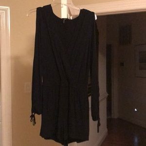 Tarte Black Long Sleeve Romper